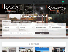 Tablet Screenshot of ikazaimoveis.com.br